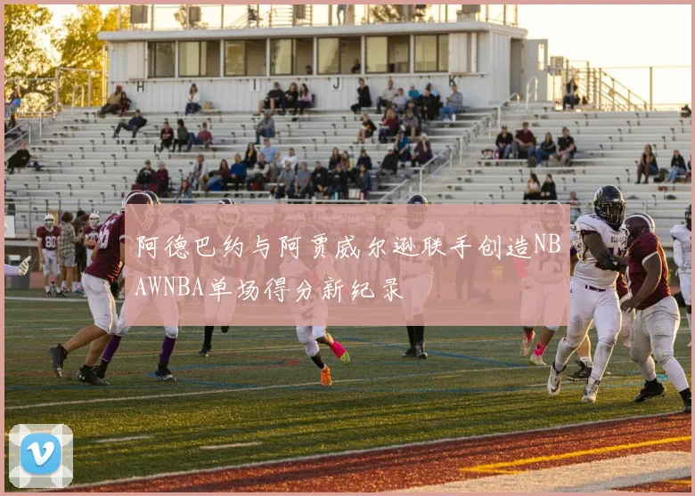 阿德巴约与阿贾威尔逊联手创造NBAWNBA单场得分新纪录